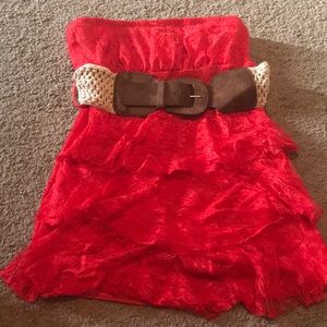 top with see thru lace back 🎄